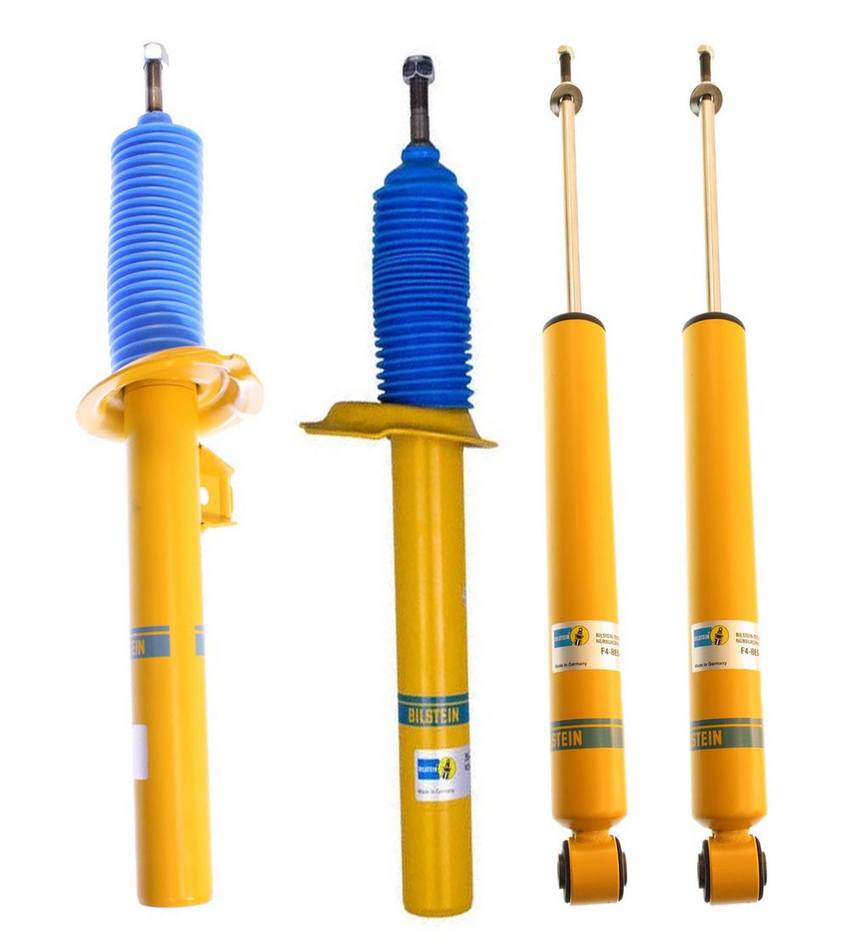 BMW Suspension Strut and Shock Absorber Assembly Kit - Front and Rear (B8 Performance Plus) - Bilstein 3816632KIT